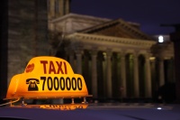 Рекламная фотосъёмка такси