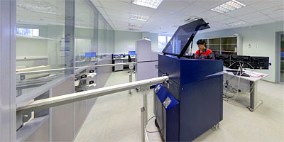 3D-панорама лаборатории